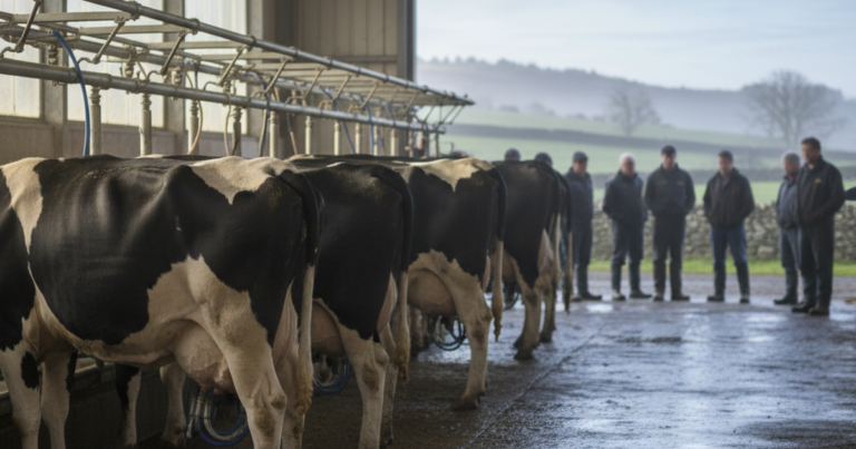First UK dairy carbon network farm walk in Northern Ireland hosted in Down
