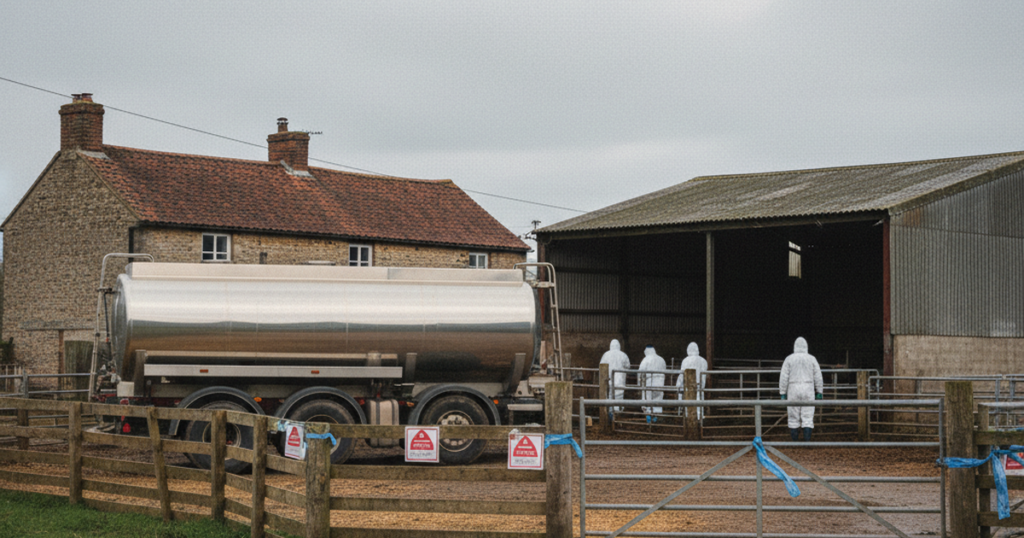 What happens when you report a notifiable disease in your animals