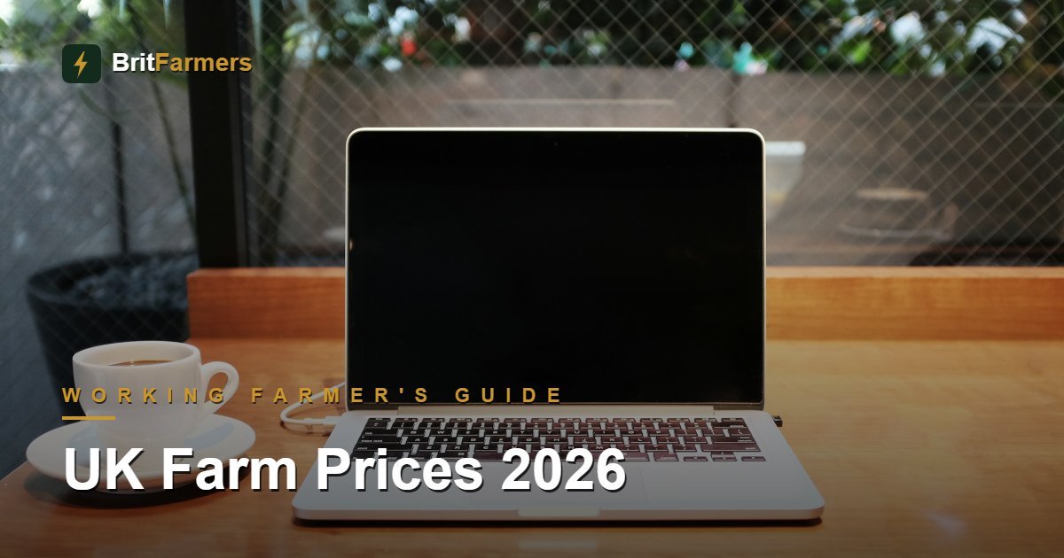 UK Farm Prices and Agricultural Markets: A Working Farmer's Guide to Reading the Trade in 2026 — BritFarmers