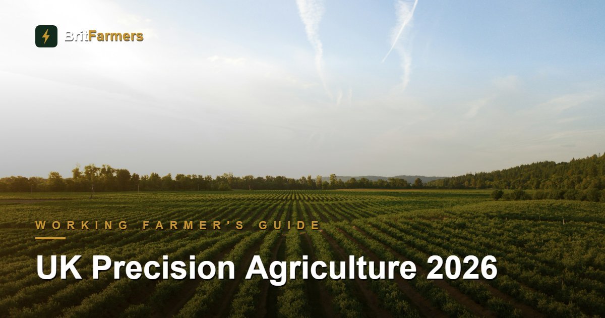 UK Precision Agriculture 2026: A Working Farmer's Guide for Salad/Veg and Small Arable — BritFarmers