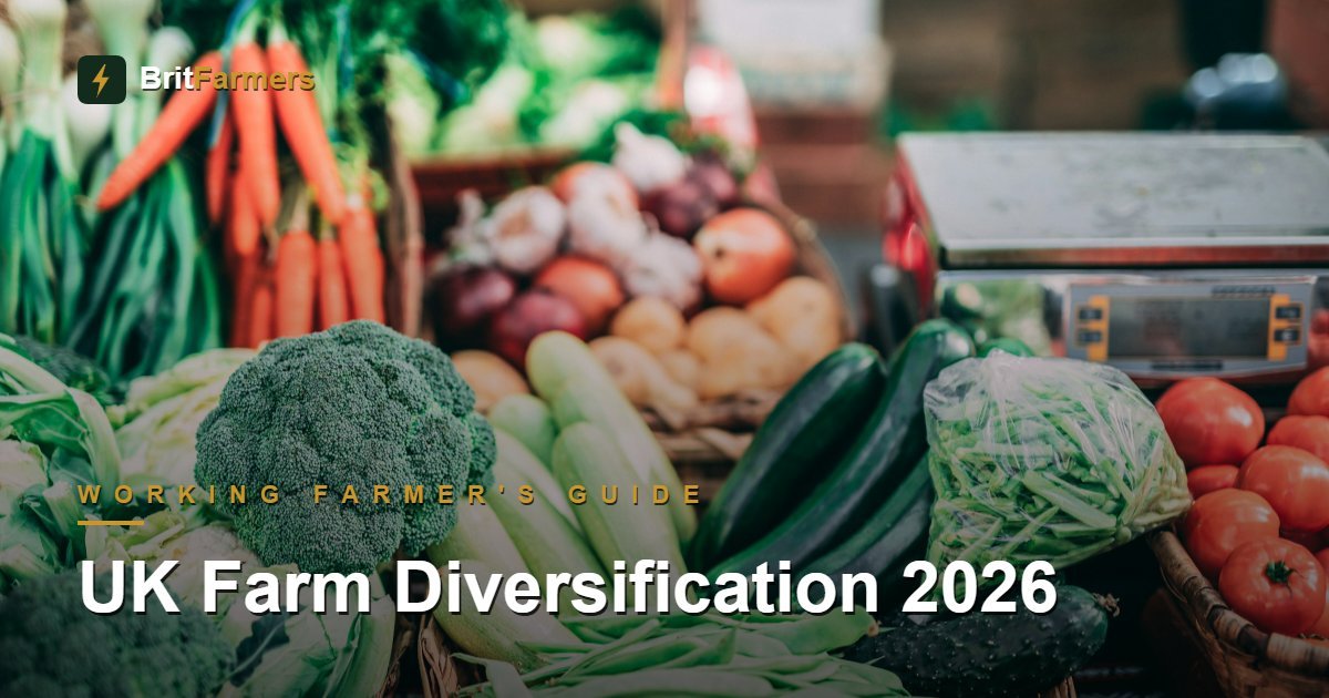 UK Farm Diversification 2026: A Working Farmer's Guide — BritFarmers