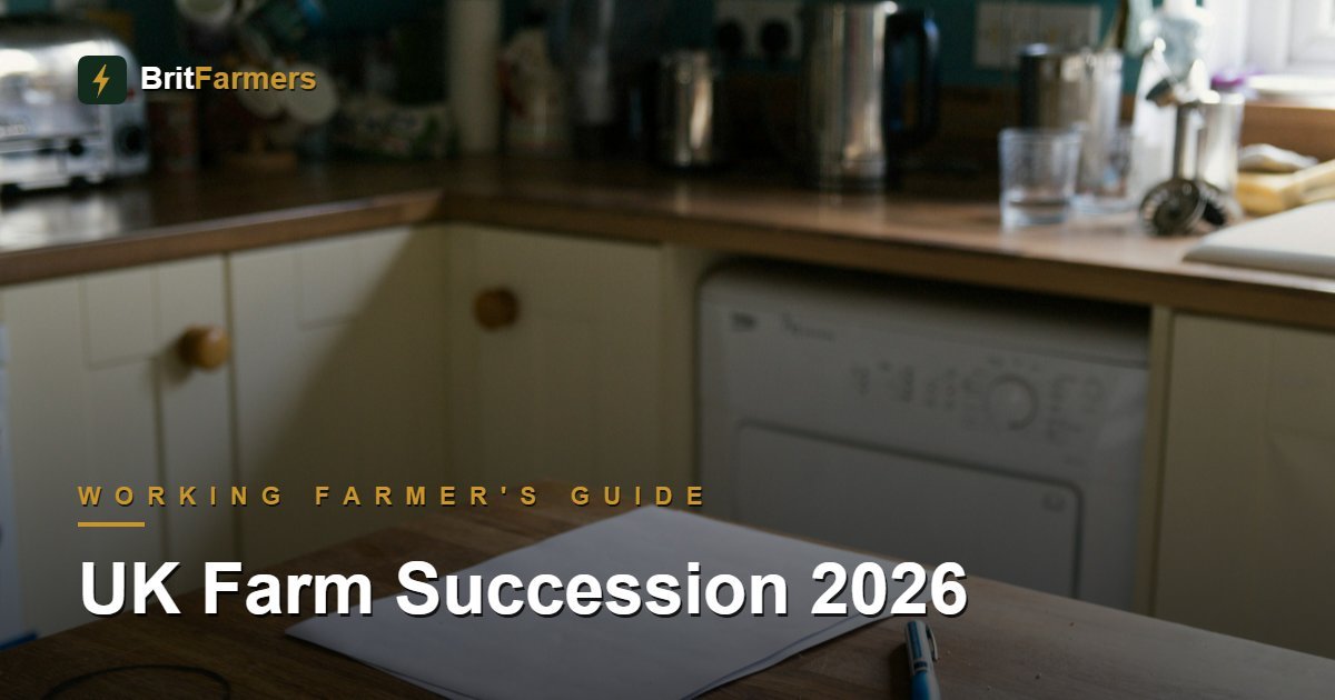 UK Farm Succession Planning 2026: Beyond the Inheritance Tax Bill — BritFarmers