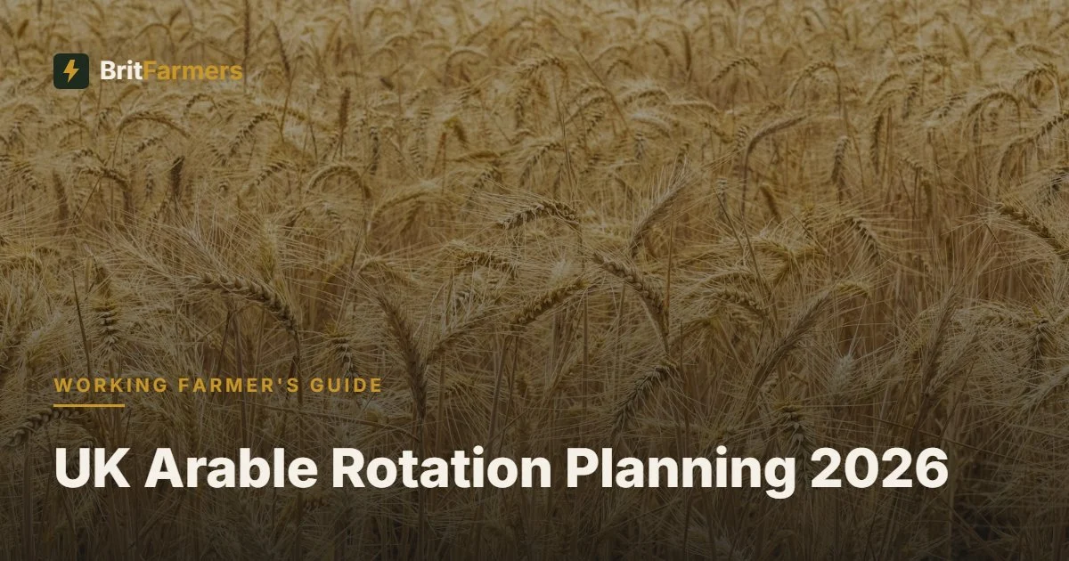 UK Arable Rotation Planning 2026