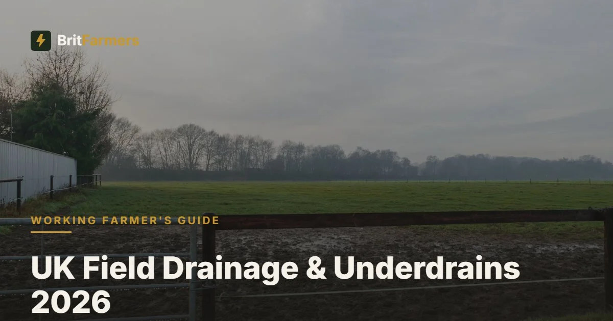 UK Field Drainage & Underdrains 2026