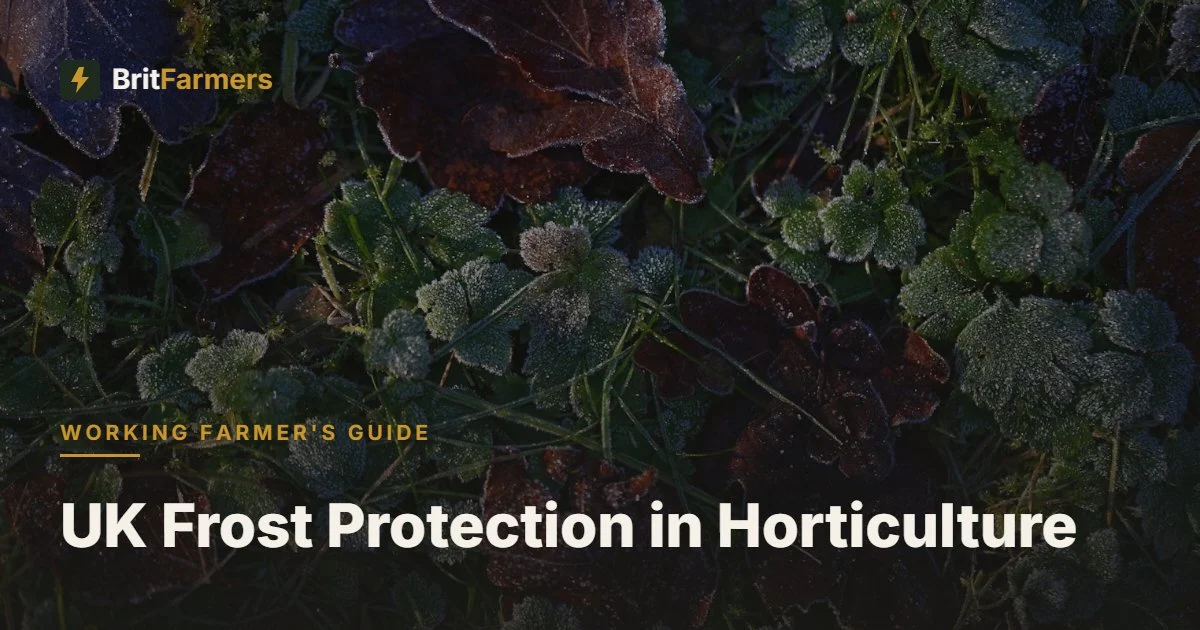 UK Frost Protection in Horticulture