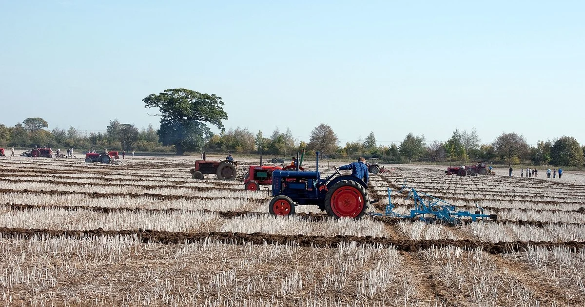 Ploughing Competition Kings Hill Farm Shuttleworth Agricultural College